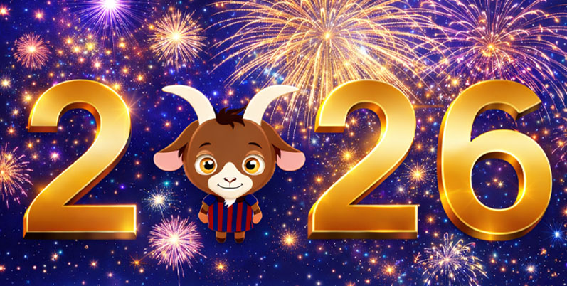 ŠŤASTNÝ NOVÝ ROK 2026