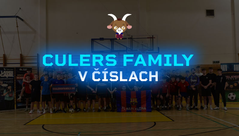 CULERS FAMILY V ČÍSLACH
