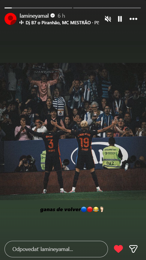 Lamine Yamal zohrieva atmosféru