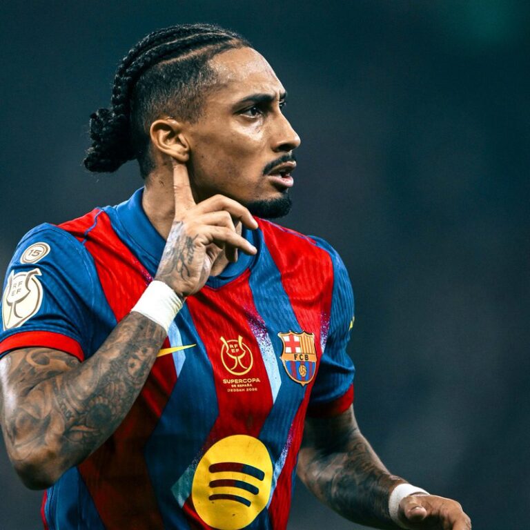 Raphinha proti Realu Madrid