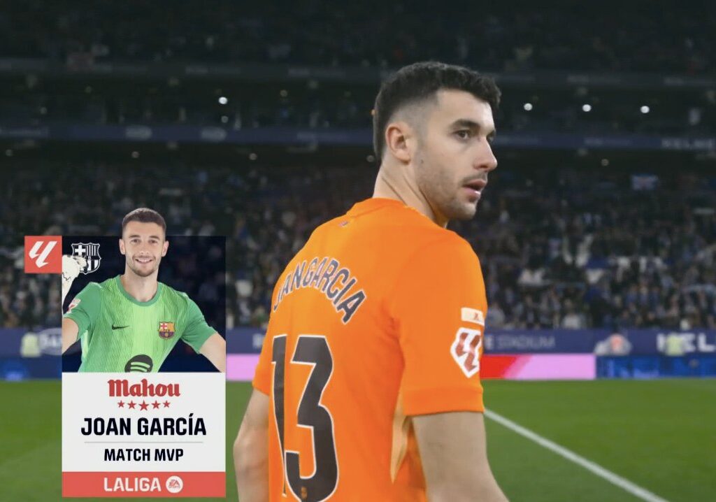 Joan García sa stal MVP zápasu proti Espanyolu