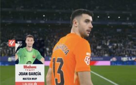 Joan García sa stal MVP zápasu proti Espanyolu