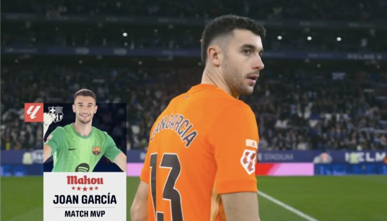 Joan García sa stal MVP zápasu proti Espanyolu