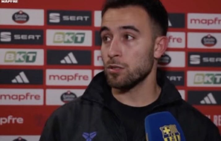 Eric García červená karta odvetný zápas Barcelona Atlético