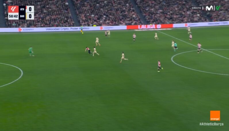 mal byť Cubarsí vylúčený za faul na Iñakiho Wiliamsa