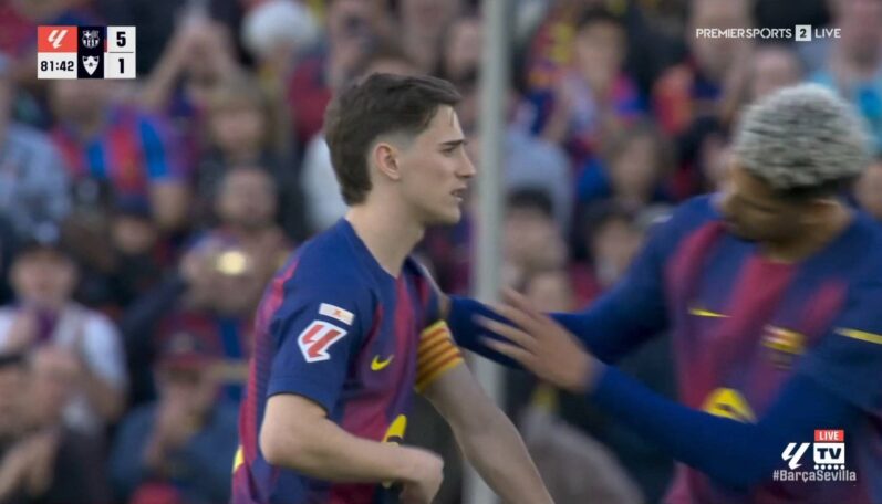 Araujo odovzdal Gavimu kapitánsku pásku