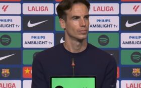 Iñigo Pérez, tréner Rayo po zápase proti Barcelone povedal: škoda, že Barcelona kúpila Joana Garciu