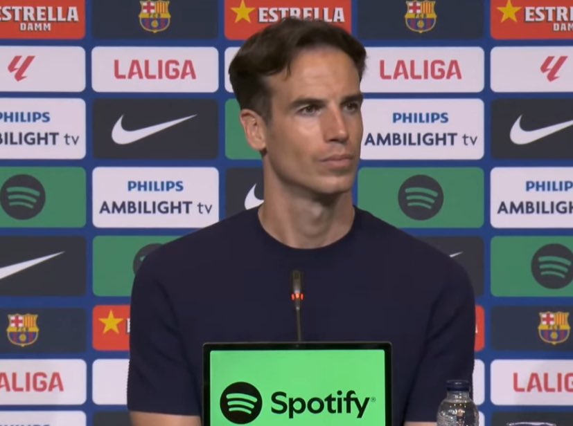 Iñigo Pérez, tréner Rayo po zápase proti Barcelone povedal: škoda, že Barcelona kúpila Joana Garciu