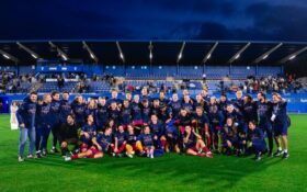 Zisk sedmého ligového titulu v řadě pro ženský tým Barcy