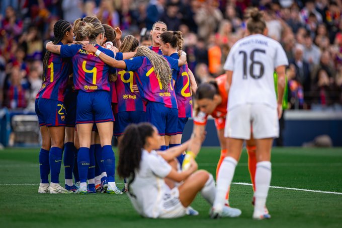 Barcelona deklasovala Real Madrid 6:0 a postupuje do semifinále Ligy mistryň