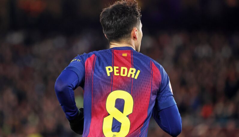 Štatistiky Pedriho v zápase proti Celte Vigo 1:0