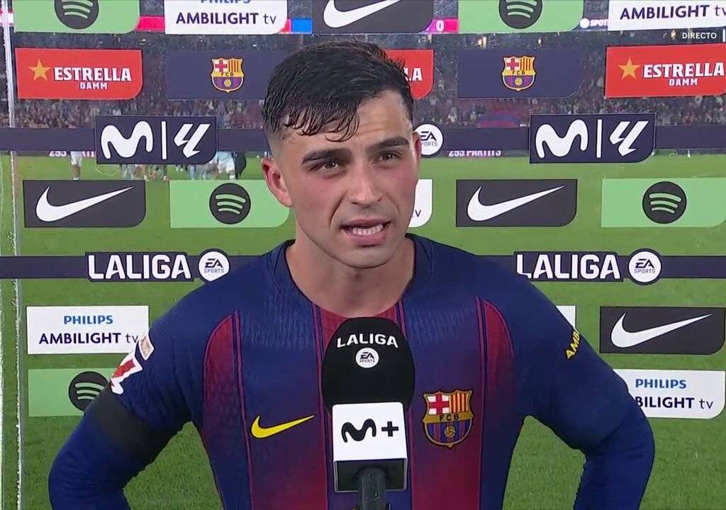 Pedri po zápase Barcelony proti Celte Vigo 1:0 v LaLige, vyjadruje podporu zranenému Laminovi slovami „Kiežby bolo zranenie Lamina čo najkratšie“.