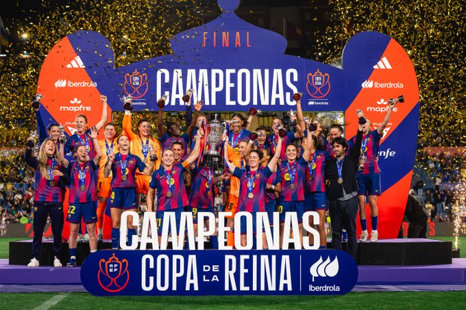 Triumf v poháru Copa de la Reina pro Barcu