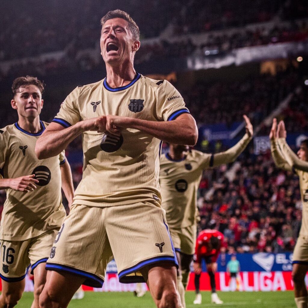 Lewandowski dominuje v netradičnom