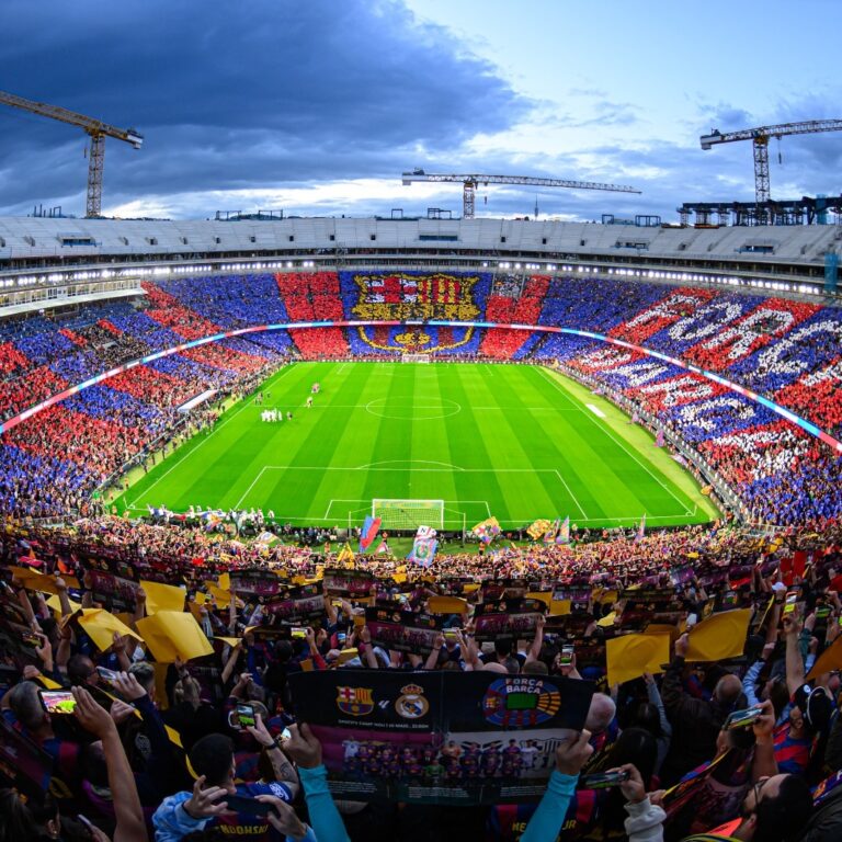 Spotify Camp Nou v Barcelone